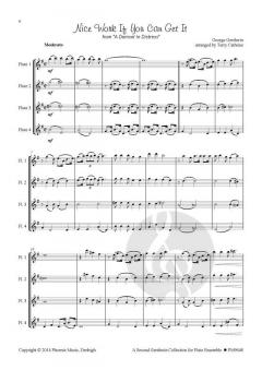 A Second Gershwin Collection for Flute Ensemble von George Gershwin (Download) 