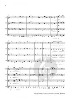 A Second Gershwin Collection for Clarinet Ensemble von George Gershwin (Download) 