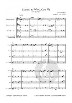 A Second Gershwin Collection for Recorder Ensemble von George Gershwin (Download) 