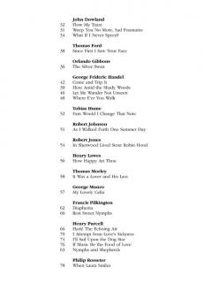 English Songs Renaissance To Baroque Low von Henry Purcell 