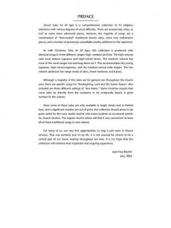 Sacred Solos For All Ages 