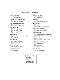 Singers Musical Theatre Anthology Soprano Vol. 1-2 CDs 