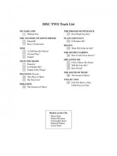 Singers Musical Theatre Anthology Vol. 2 Soprano CDs 