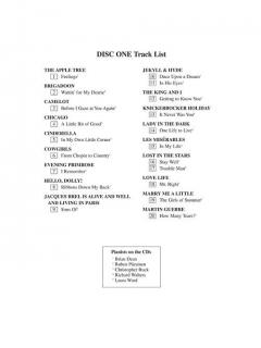 Singers Musical Theatre Anthology Vol. 3 Soprano CDs 