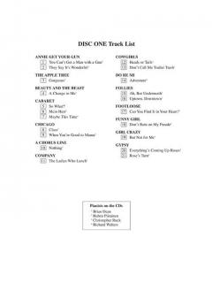 Singers Musical Theatre Anthology Vol. 3 Mezzo-Soprano/Belter CDs 