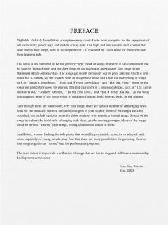 Daffodils, Violets And Snowflakes 