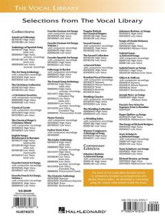 Standard Vocal Literature Baritone Book And 2 CDs 