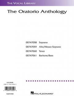 The Oratorio Anthology 