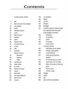 50 Songs For High Voice von Gabriel Fauré 