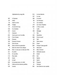 50 Songs For High Voice von Gabriel Fauré 