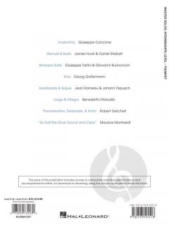 Master Solos for Trumpet and Piano von Robert Getchell im Alle Noten Shop kaufen