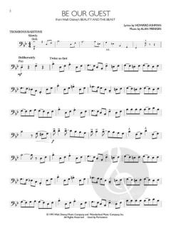 Disney Solos For Trombone Or Baritone 