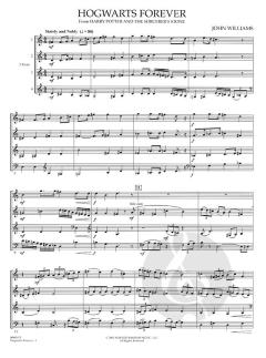Hogwarts Forever von John Williams für Hornquartett