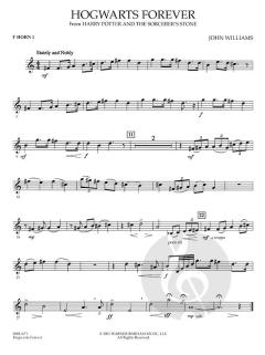 Hogwarts Forever von John Williams für Hornquartett