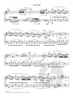 Two Themes From Harry Potter And The Sorcerers Stone For Solo Harp von John Williams 