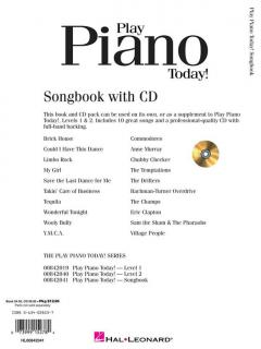 Play Piano Today Songbook CD Package von Warren Weigratz 