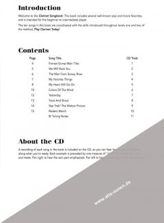 Play Clarinet Today! Songbook 