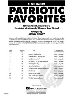 Patriotic Favorites Bb Bass Clarinet (Michael Sweeney) 