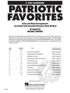 Patriotic Favorites Eb Alto Saxophone (Michael Sweeney) 