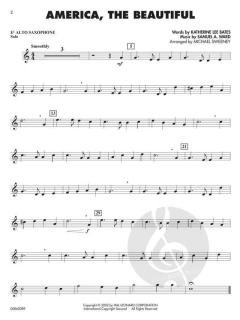 Patriotic Favorites Eb Alto Saxophone (Michael Sweeney) 