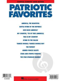 Patriotic Favorites Eb Alto Saxophone (Michael Sweeney) 