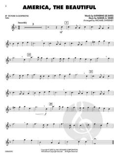 Patriotic Favorites Bb Tenor Saxophone (Michael Sweeney) 