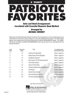 Patriotic Favorites Bb Trumpet (Michael Sweeney) 