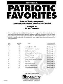 Patriotic Favorites Baritone BC (Michael Sweeney) 