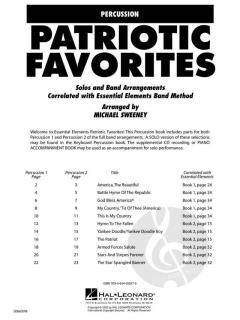Patriotic Favorites Percussion (Michael Sweeney) 