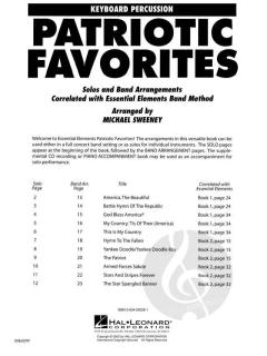 Patriotic Favorites Keyboard Percussion (Michael Sweeney) 