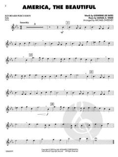 Patriotic Favorites Keyboard Percussion (Michael Sweeney) 