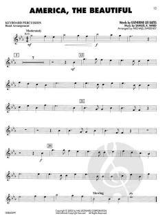 Patriotic Favorites Keyboard Percussion (Michael Sweeney) 