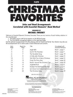 Essential Elements Christmas Favorites (Michael Sweeney) 