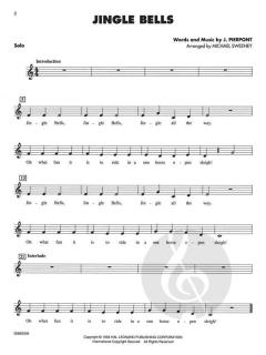 Essential Elements Christmas Favorites B Flat Bass Clarinet (Michael Sweeney) 