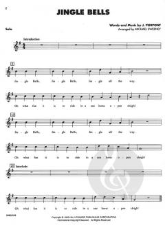 Essential Elements Christmas Favorites Baritone Saxophone (Michael Sweeney) 