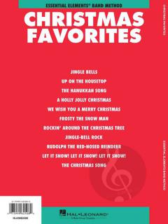 Essential Elements Christmas Favorites Baritone Saxophone (Michael Sweeney) 