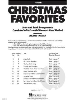 Essential Elements Christmas Favorites (Michael Sweeney) 