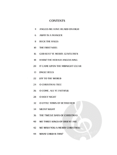 Christmas Carols For Vocal Duet 
