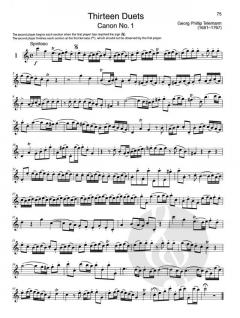 From The Baroque von Georg Philipp Telemann 