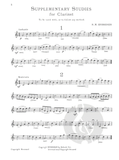 Rubank Supplementary Studies von R. M. Endresen 