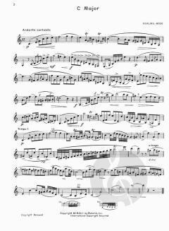 Selected Studies For Clarinet von Howard Voxman 