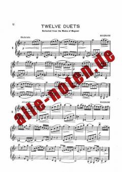 Selected Duets For Clarinet Vol. 1 von Howard Voxman 