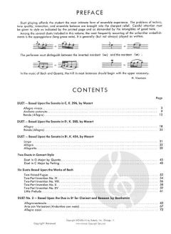 Selected Duets For Clarinet Vol.2 von Howard Voxman 