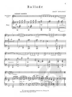 Concert And Contest Collection von Howard Voxman für Horn und Klavier (Einzelstimme) - 04471780