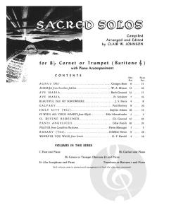 Sacred Solos von Clair Johnson 