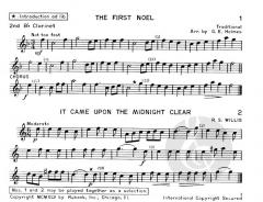 Christmas Carols For Band Or Brass Choir (G. E. Holmes) 