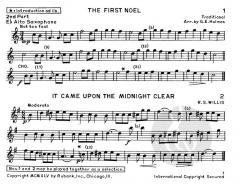 Christmas Carols For Band Or Brass Choir (G. E. Holmes) 