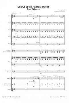 Chorus Of The Hebrew Slaves von Giuseppe Verdi (Download) 