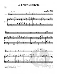 Ave Verum Corpus von Wolfgang Amadeus Mozart 