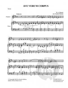 Ave Verum Corpus von Wolfgang Amadeus Mozart 